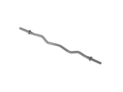 Vzpieračská tyč ohýbaná DUVLAN 120 cm