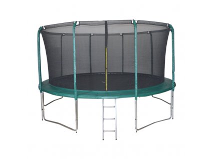 Trampolína DUVLAN SkyJump 457 cm + vnútorná sieť + schodíky