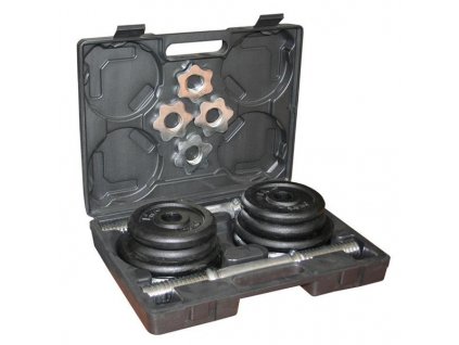 Kufríkový činkový set 20 kg HMS ST-20