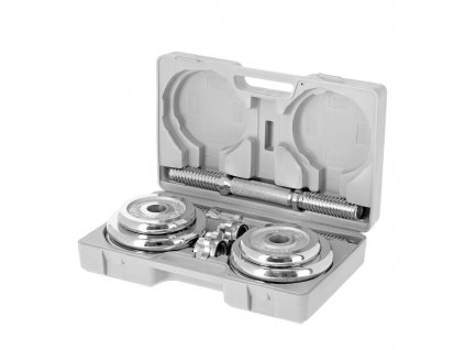 27729 kufrikovy chromovy cinkovy set 20 kg hms stc 20