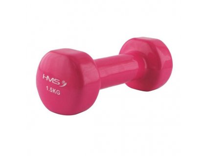 Liatinová činka pokrytá vinylom HMS 1,5 kg