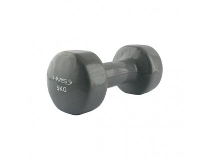 Liatinová činka pokrytá vinylom HMS 5 kg