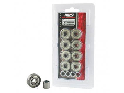 ABEC 9 Carbon ložiská Nils Extreme (8 ks)