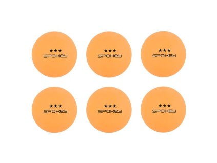 Pingpongové loptičky Spokey SPECIAL *** oranžové , 6 ks