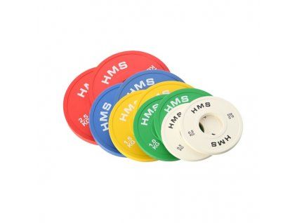 Sada olympijských kotúčov HMS CBRS SET 01 0,5 - 2,5 kg