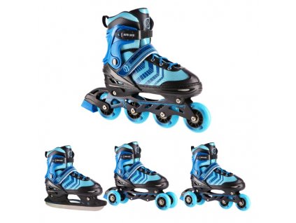 Korčule NILS EXTREME 4V1 NH18192A čierno-modré (Veľkosť S)