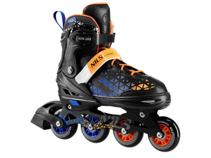 Korčule Nils Extreme Brave 2v1 NH18190A modré inline