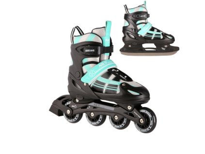 Korčule Nils Extreme 2v1 NH18366A čierno-zelené