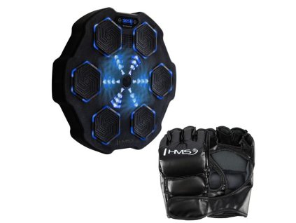 Elektronický boxerský terč HMS TB02 s rukavicami