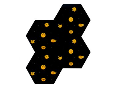 Lezecká stena DUVLAN 178x141 cm - Set black