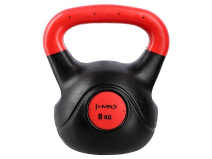 Plastový kettlebell HMS KPC 08 KG