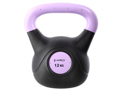 Plastový kettlebell HMS KPC 12 KG