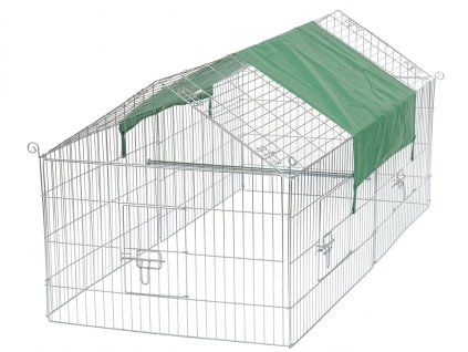 Vonkajší výbeh Agrofortel pre hydinu a králiky M - 200 x 96 x 102 cm s plachtou