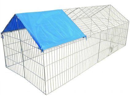 Vonkajší výbeh Agrofortel pre hydinu a králiky L - 220 x 85 x 102 cm s plachtou