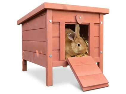 Drevená mini králikáreň BRNO, 515x420x430 mm