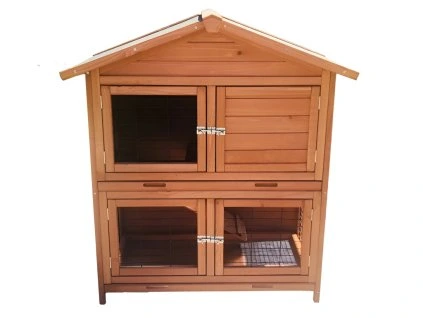 Drevená králikáreň Agrofortel HONGKONG MAXI, 100 x 55 x 108 cm 01