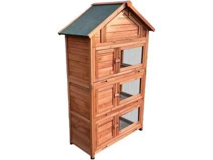 Drevená králikáreň Agrofortel FLORENCIE  91,5 x 45 x 116 cm