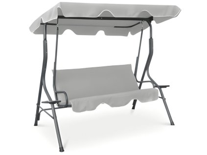 Záhradná hojdačka Garden Line 170 x 110 x 153 cm šedá