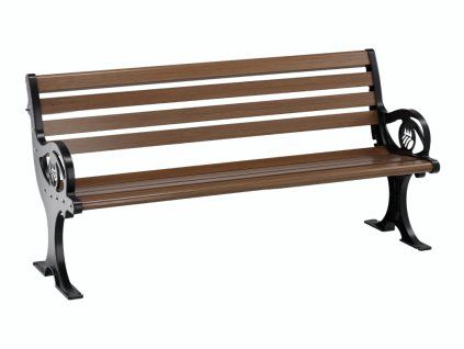 Hliníková záhradná lavica Garden Line "CHARLOTTE" 150 x 58 x 74 cm