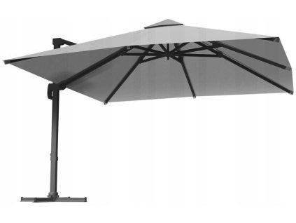 Záhradný slnečník Garden Line MINI ROMA 2,5 x 2,5 m šedý