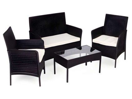 Súprava záhradného nábytku MultiGarden - stôl, lavica a kreslá