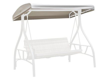 Strieška k ratanovej hojdačke DUVLAN Noemi