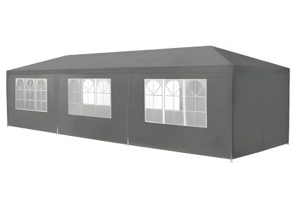 Záhradný stan MultiGarden 3x9 m šedý