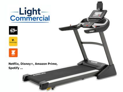 Bežecký pás Spirit Fitness XT485 ENT konektivita