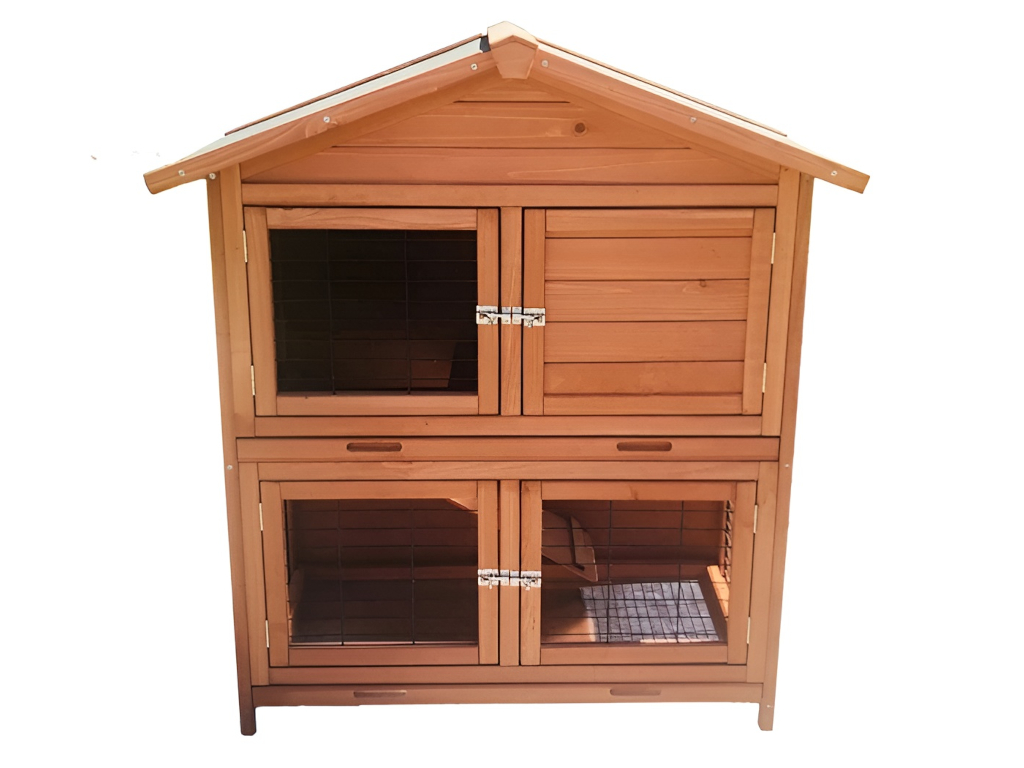 Agrofortel Drevená králikáreň HONGKONG MAXI, 100x55x108 cm