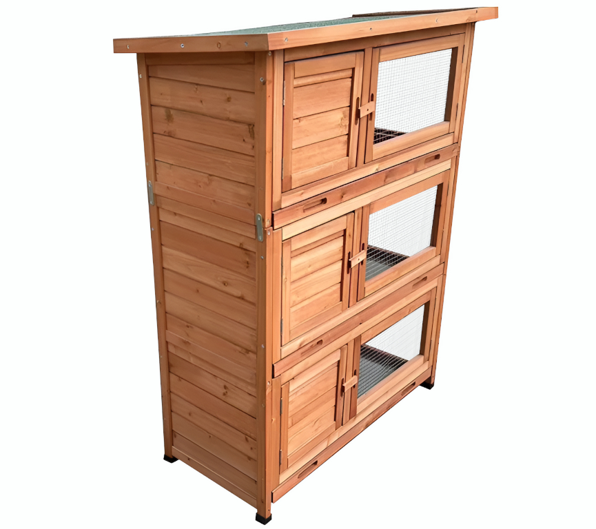 Agrofortel Drevená králikáreň NICE 91,5 x 45 x 116 cm