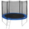 15870 1 trampolina duvlan 305 cm ochranna siet schodiky