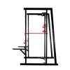 17481 2 posilnovaci stojan kelton rack hs7