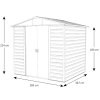 Záhradný domček YardMaster 1012WGL 04