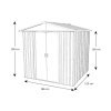 Záhradný domček YardMaster 65AEYZ 04