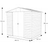 Záhradný domček YardMaster 1012TBSL 06