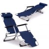 Skladacie lehátko 2v1 ModernHome ZRL010F modrá