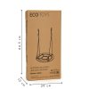 Závesný hojdací kruh Ecotoys MIR6001 100 cm zelená