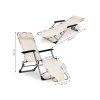 Skladacie lehátko 2v1 MultiGarden ZRL010F béžová rozmery
