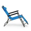 7743 Záhradné lehátko ModernHome L 145 modrá 03