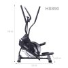 Magnetický eliptický trenažér HMS H8890 08