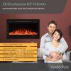 Elektrický krb Heidenfeld HF-WK200 183x55 cm 04