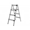 Dvojitý schodíkový rebrík Craftfull CF-131A 02