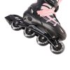Korčule Nils Extreme 2v1 NH18366A čierno-ružové kolieska