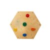 Hexagonálna lezecká stena DUVLAN 81x71 cm natural