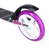 Skladacia kolobežka Nils Extreme HM0180 fialová zadné koleso