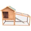 Drevená králikáreň Agrofortel ZANZIBAR 144 x 63,5 x 96,5 cm