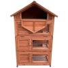 Drevená králikáreň Agrofortel FLORENCIE  91,5 x 45 x 116 cm 01