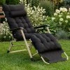 Záhradné lehátko MultiGarden 2 v 1 v exteriéri 01