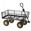 Záhradný vozík Garden Line 95 × 50 × 25 cm čierny 01