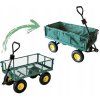 Záhradný vozík Garden Line 95 × 50 × 25 cm zelený 01